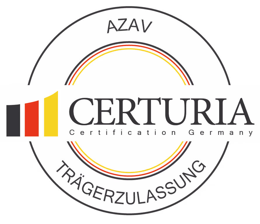 Certuria AZAV accreditation